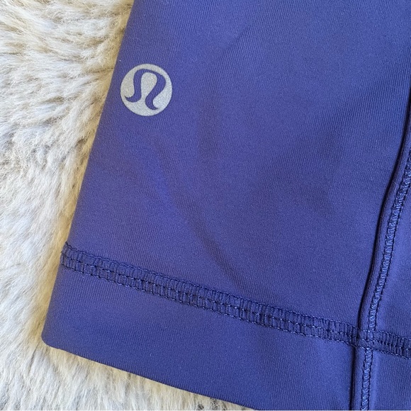 Lululemon Warrior 1 Double Strap Yoga Workout hot Tank Top size 4 purple layered - Picture 13 of 15